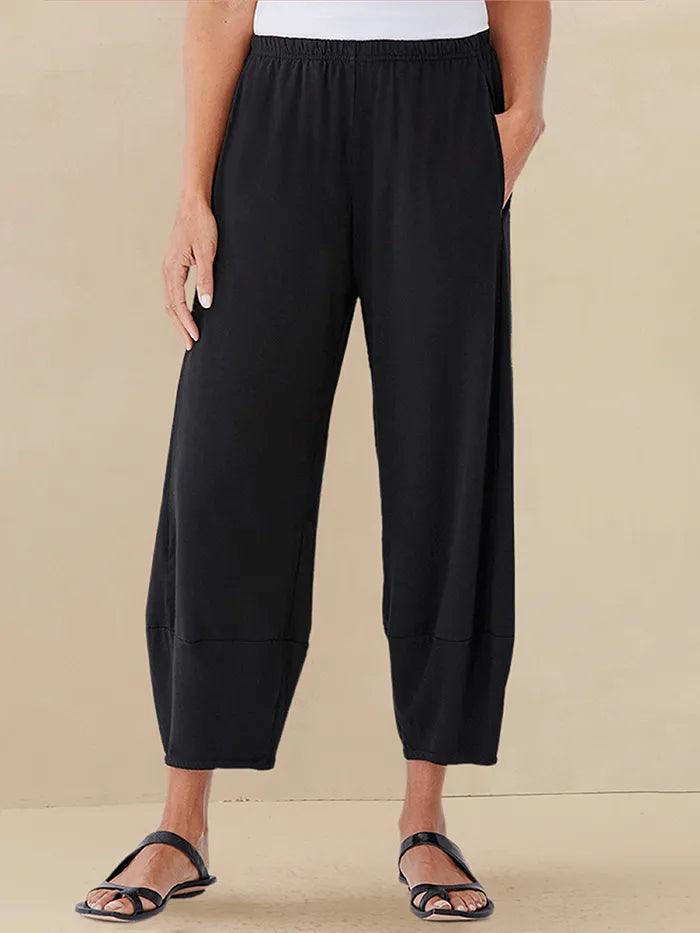 Martina | Pantaloni in Lino con Vestibilità Rilassata