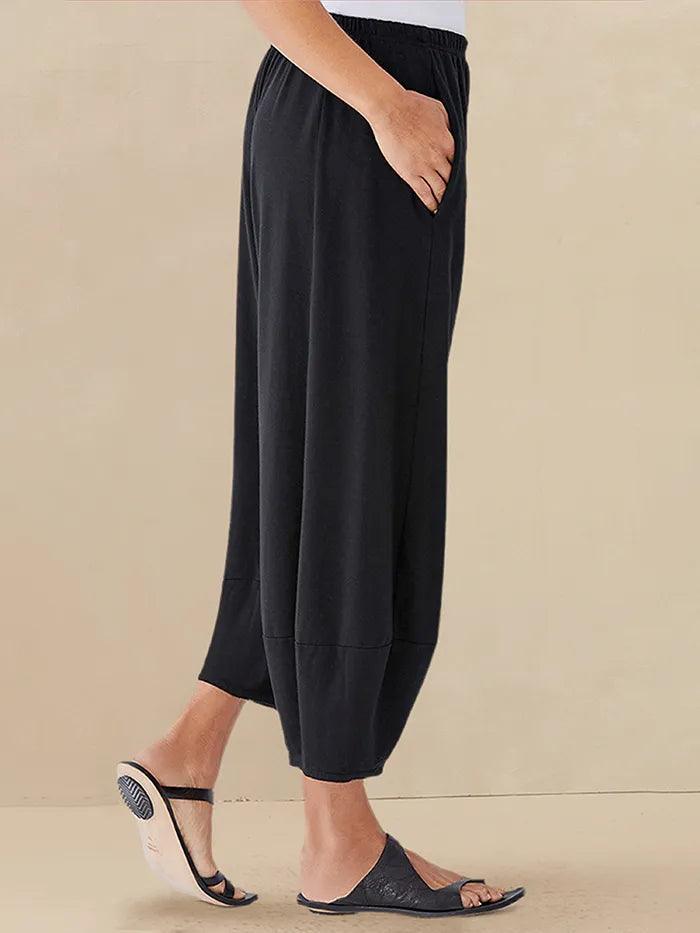 Martina | Pantaloni in Lino con Vestibilità Rilassata