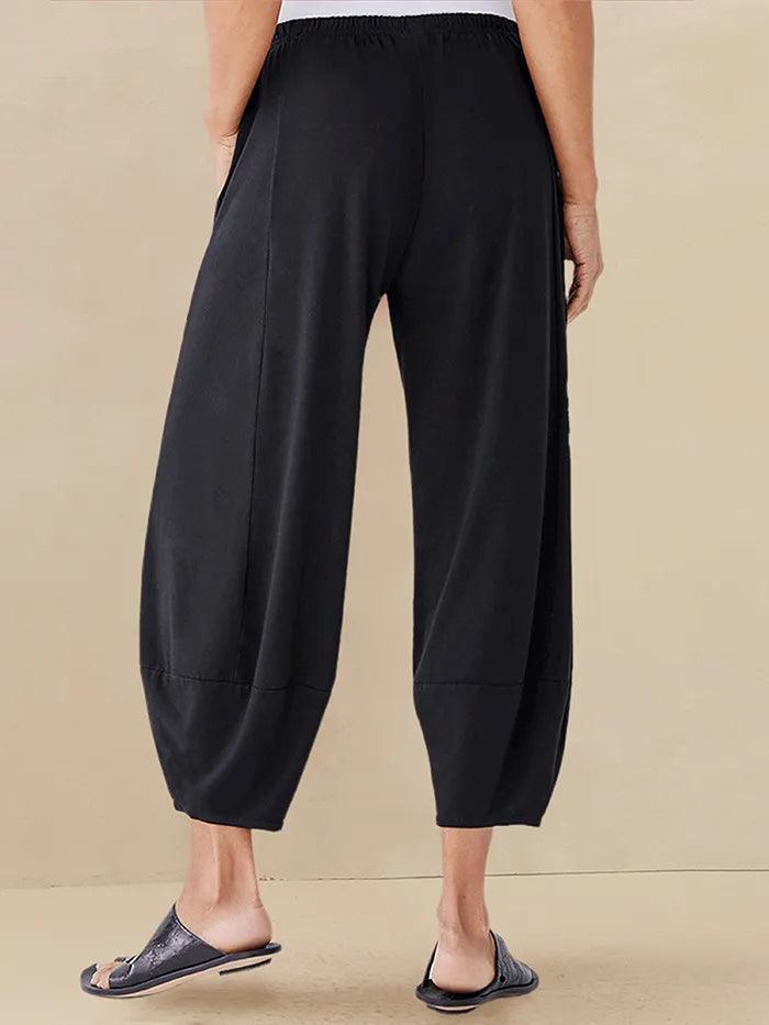 Martina | Pantaloni in Lino con Vestibilità Rilassata