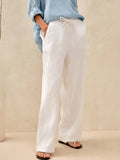 Aurora | Pantaloni Classici in Lino