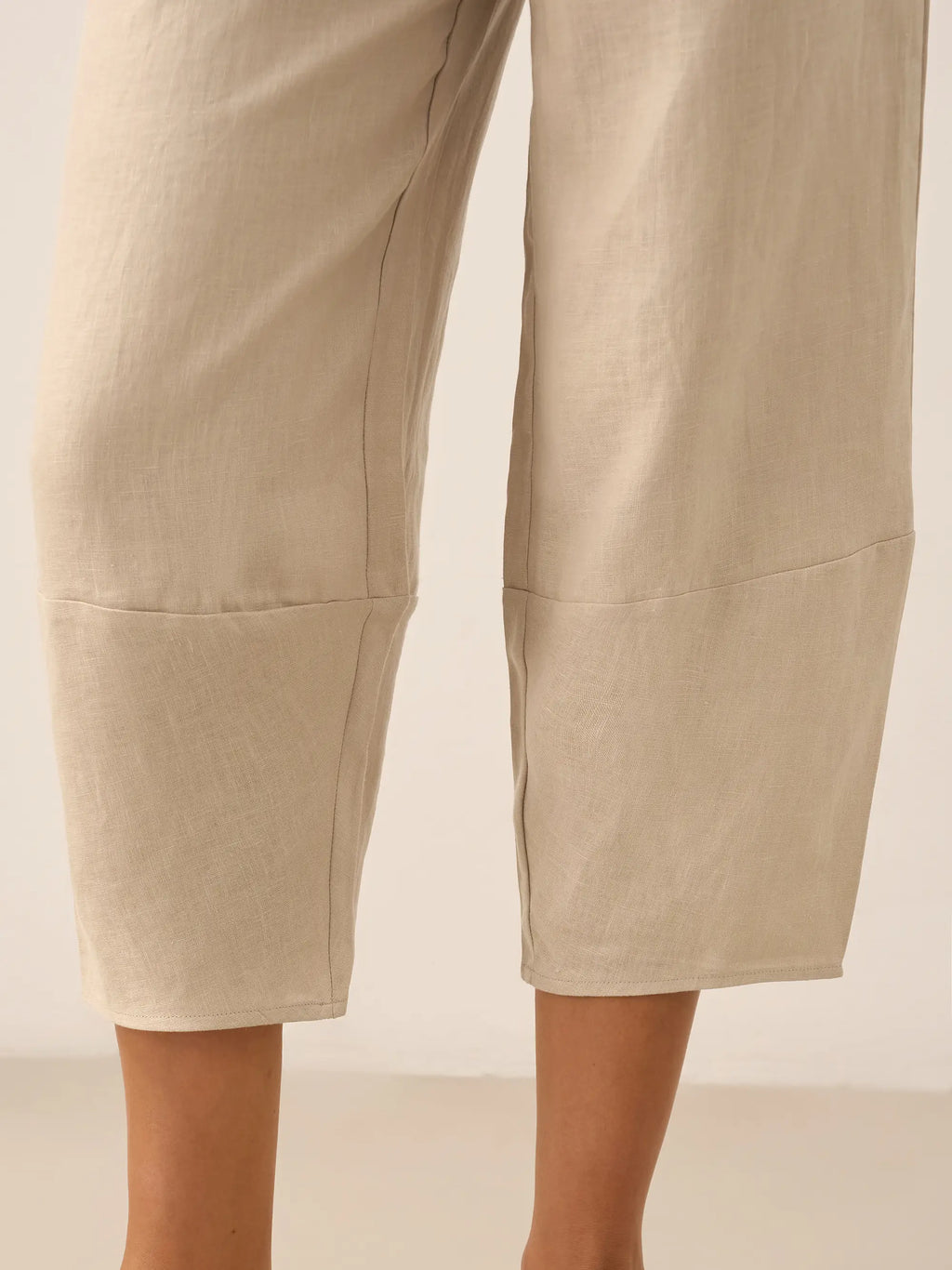 Martina | Pantaloni in Lino con Vestibilità Rilassata