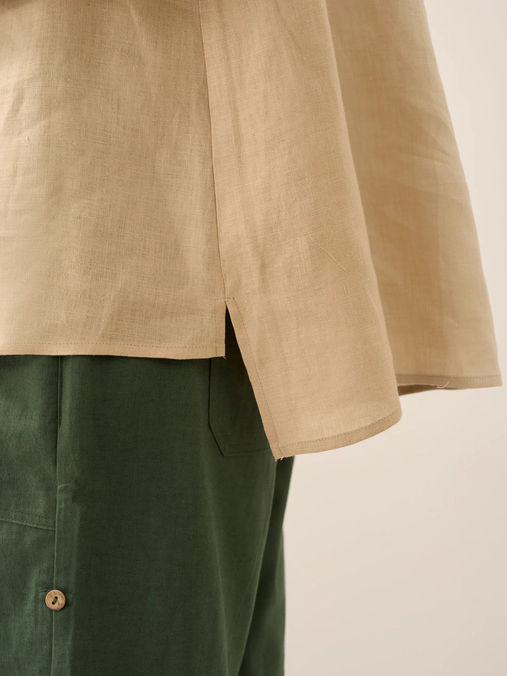 Joanna | Camicia Classica in Lino
