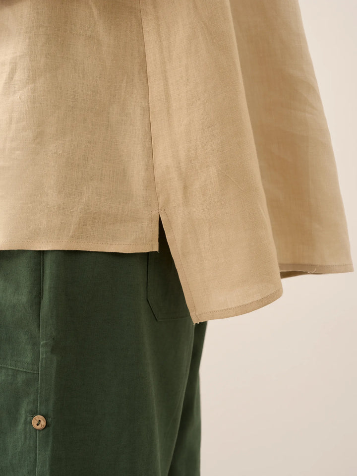 Joanna | Camicia Classica in Lino