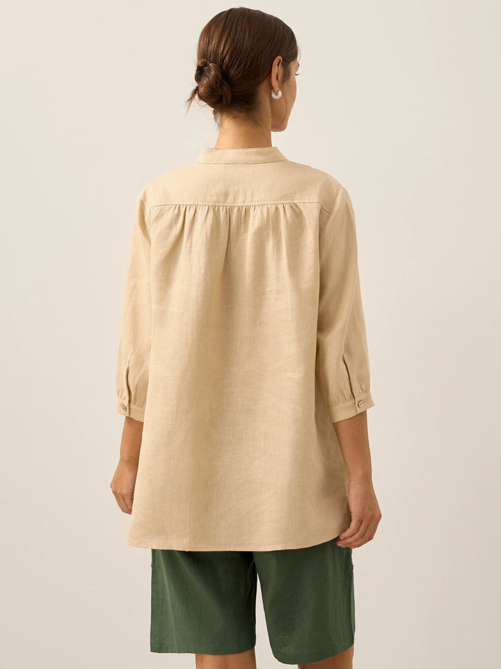 Joanna | Camicia Classica in Lino