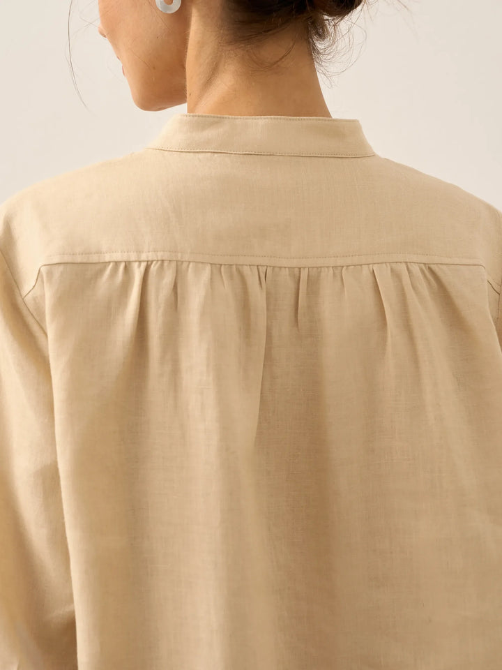 Joanna | Camicia Classica in Lino