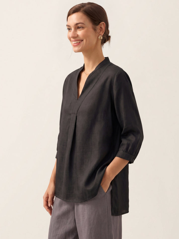 Joanna | Camicia Classica in Lino