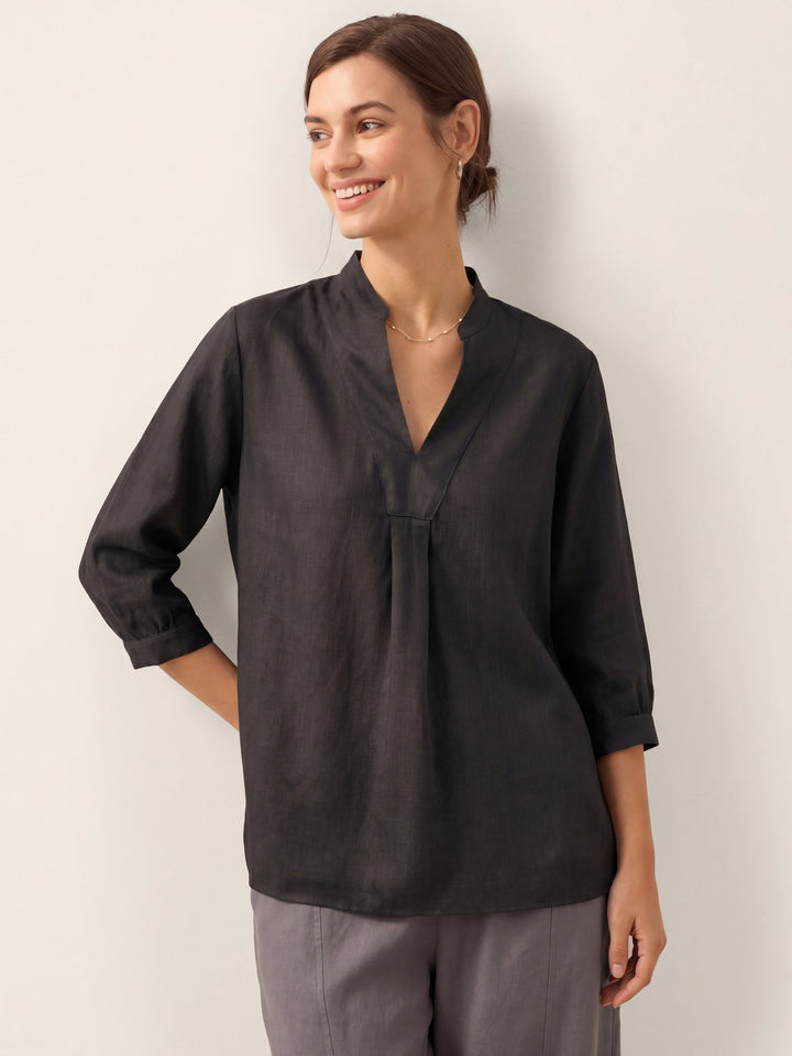 Joanna | Camicia Classica in Lino
