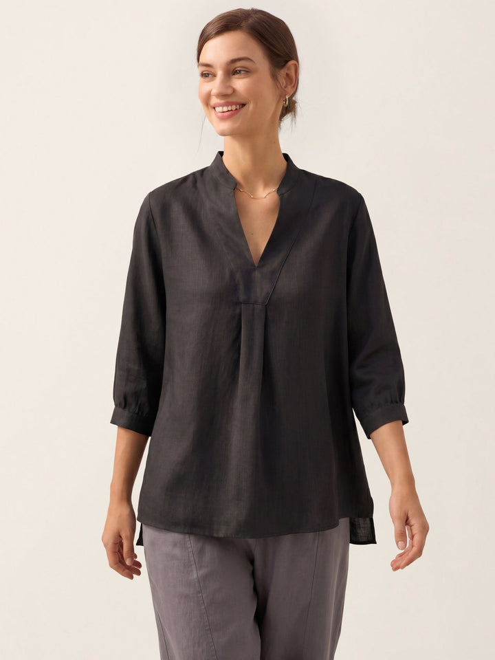Joanna | Camicia Classica in Lino