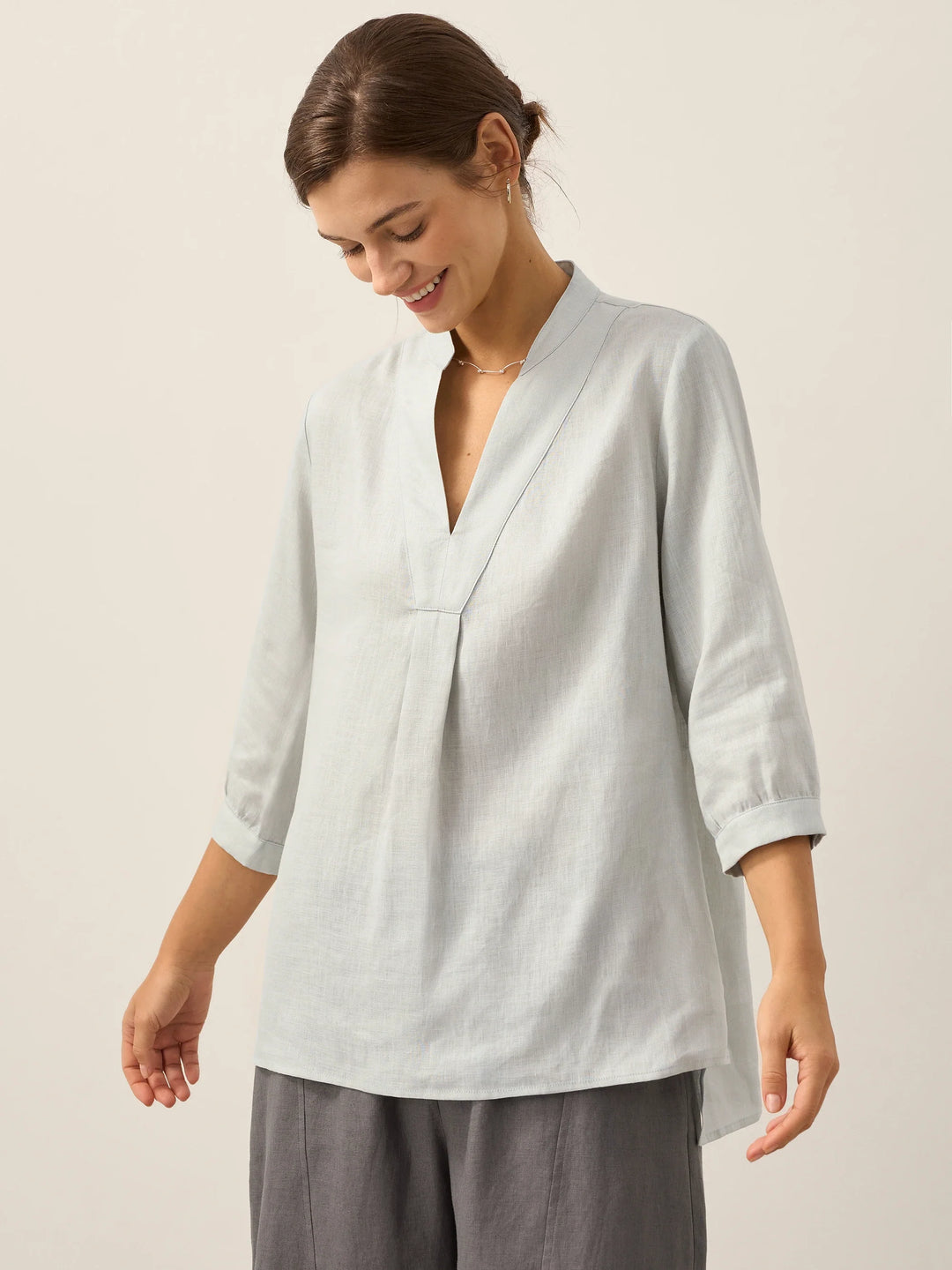 Joanna | Camicia Classica in Lino