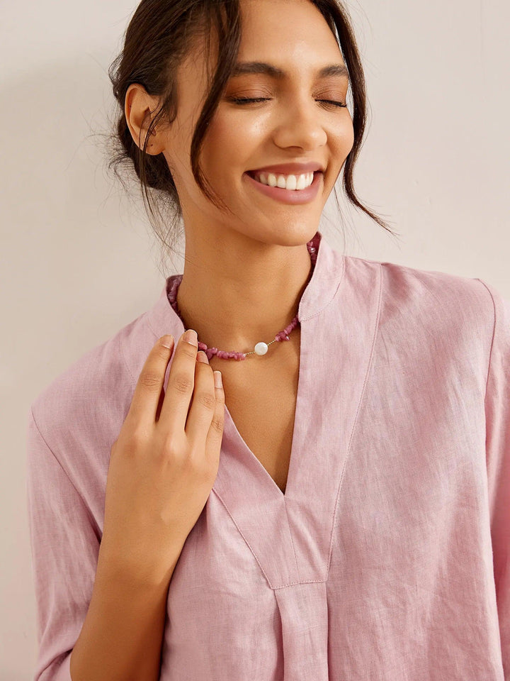 Joanna | Camicia Classica in Lino