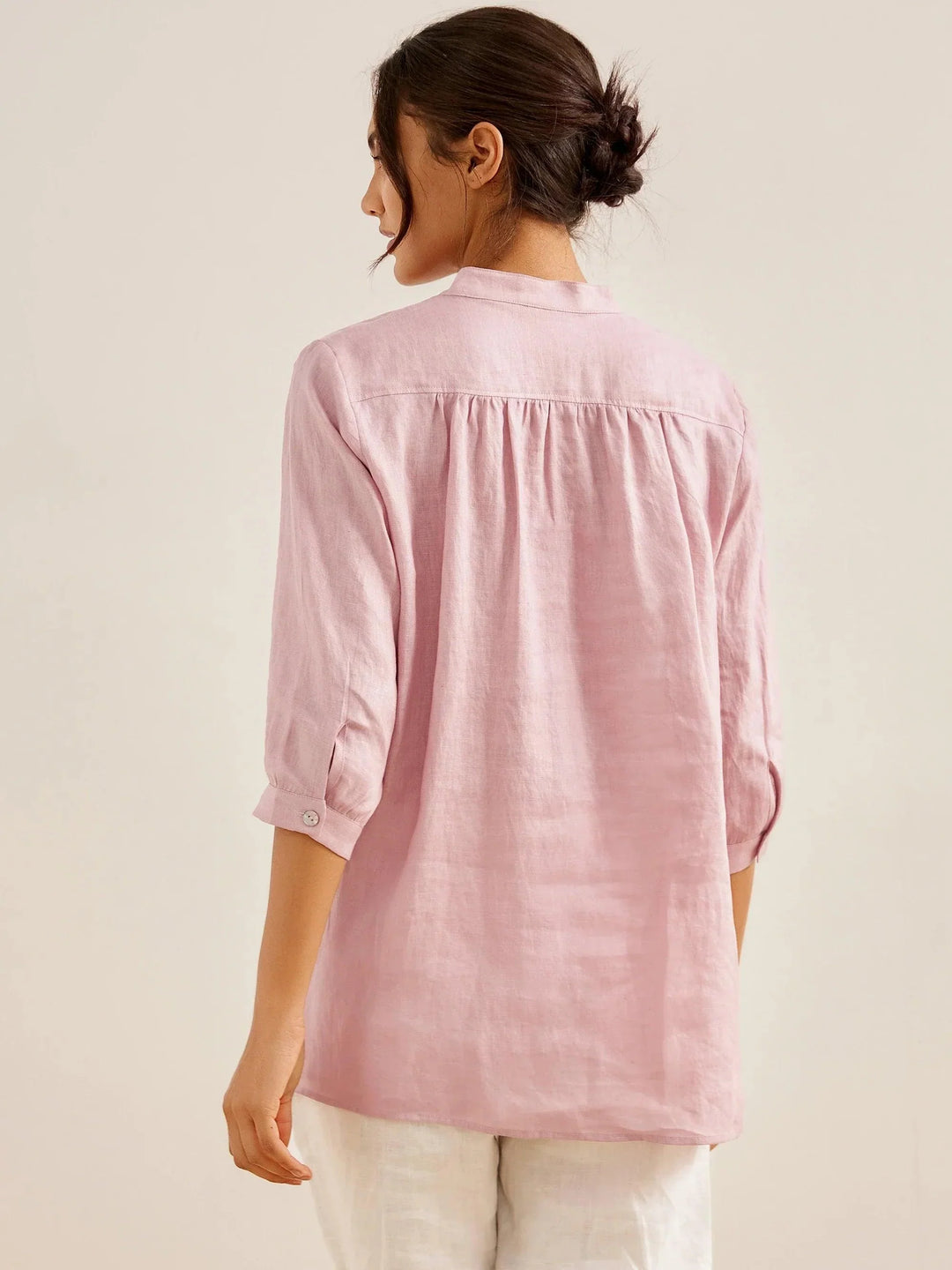 Joanna | Camicia Classica in Lino