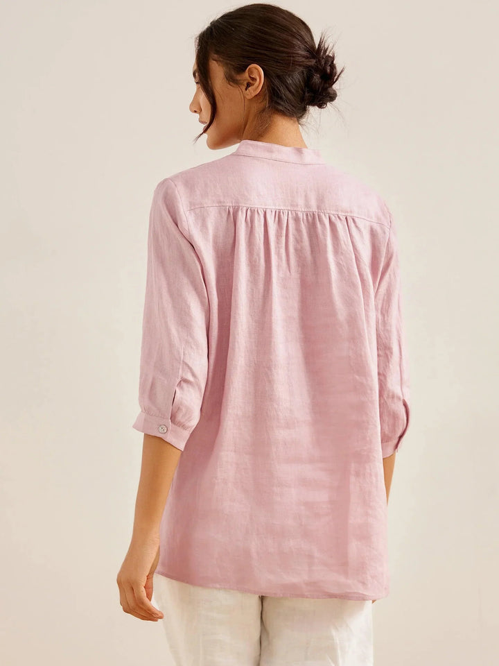 Joanna | Camicia Classica in Lino