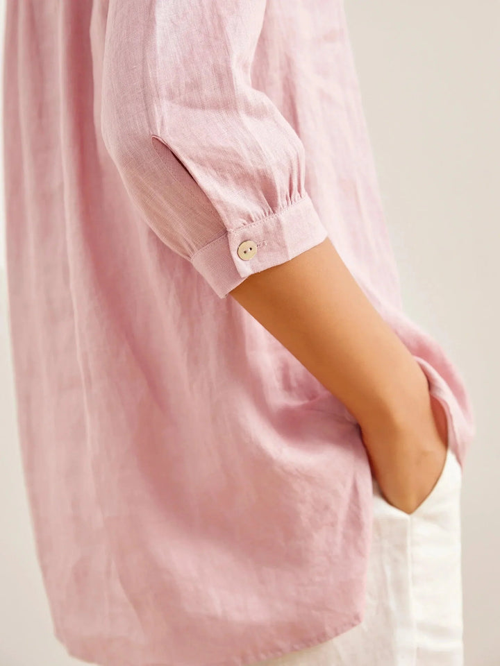 Joanna | Camicia Classica in Lino