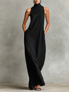 Chiara | Abito Maxi Collo Alto