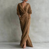 Ginevra | Abito Lungo Portafoglio con Tasche