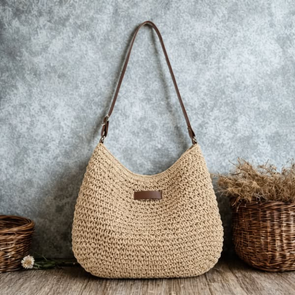 Simona | Borsa Intrecciata Elegante
