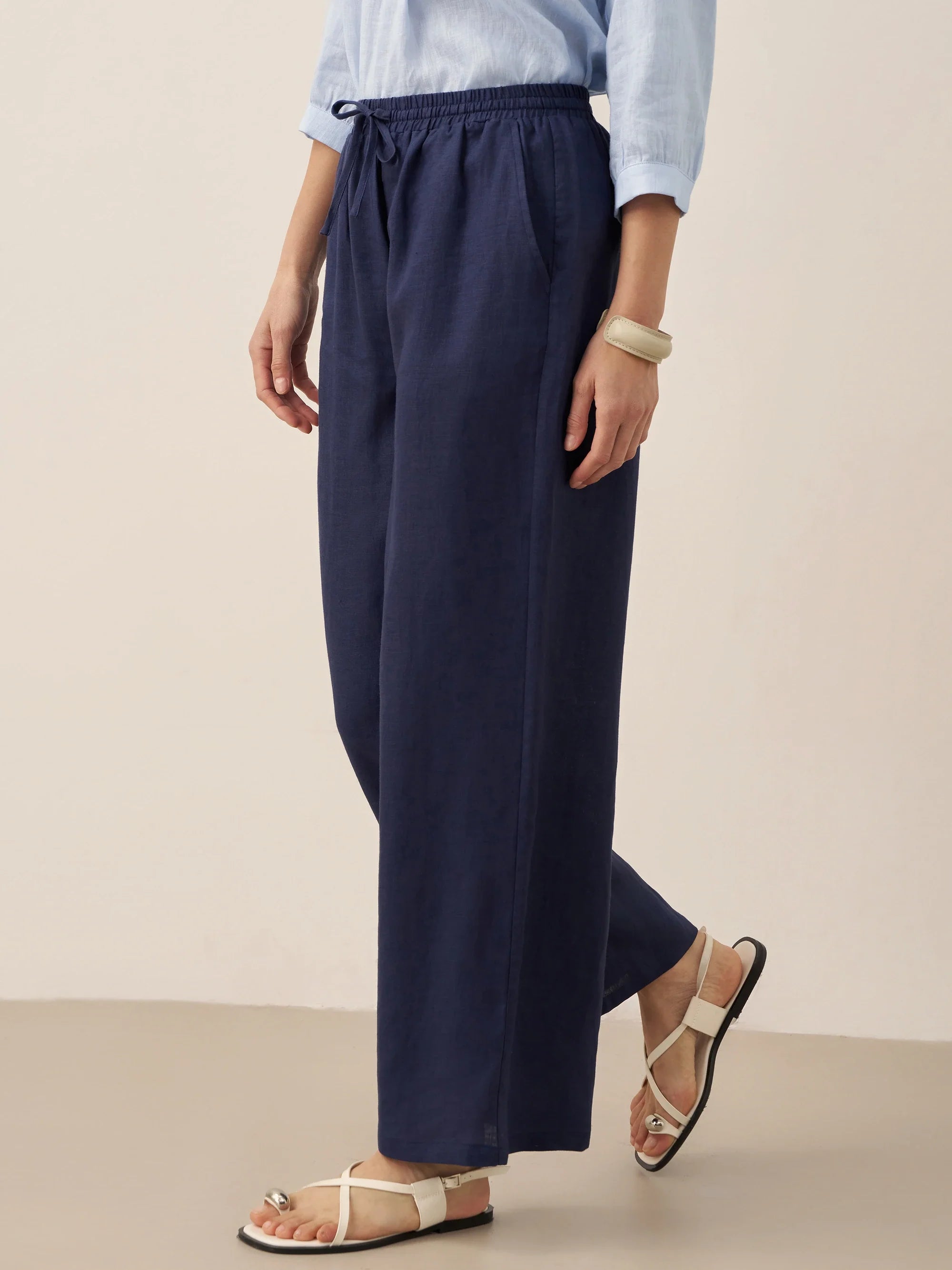 Sofia | Pantaloni Classici in Lino