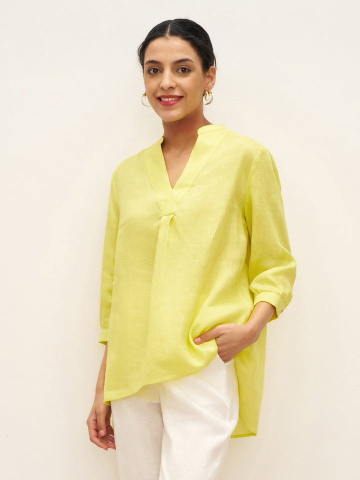 Joanna | Camicia Classica in Lino