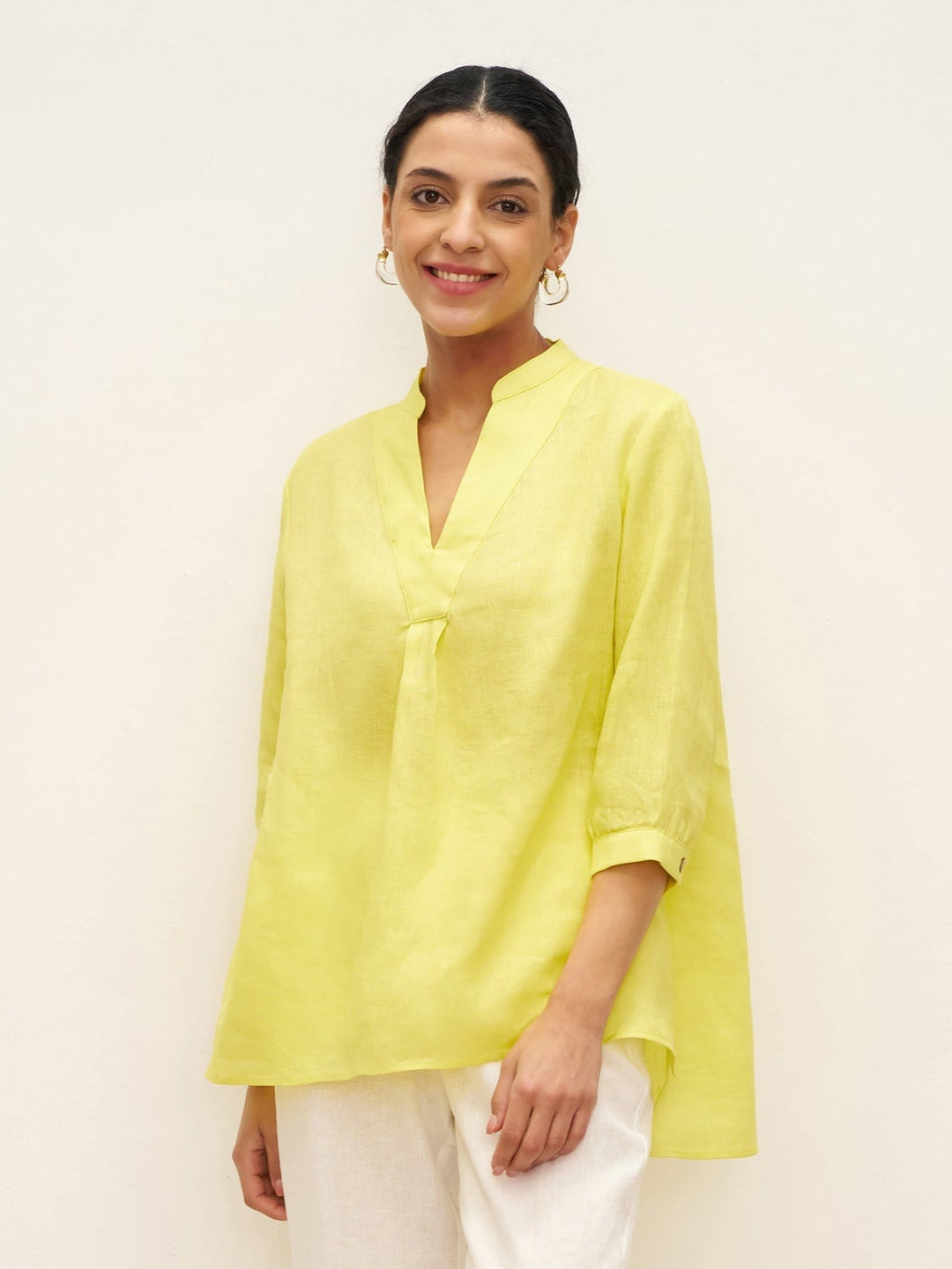 Joanna | Camicia Classica in Lino