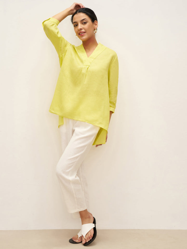 Joanna | Camicia Classica in Lino