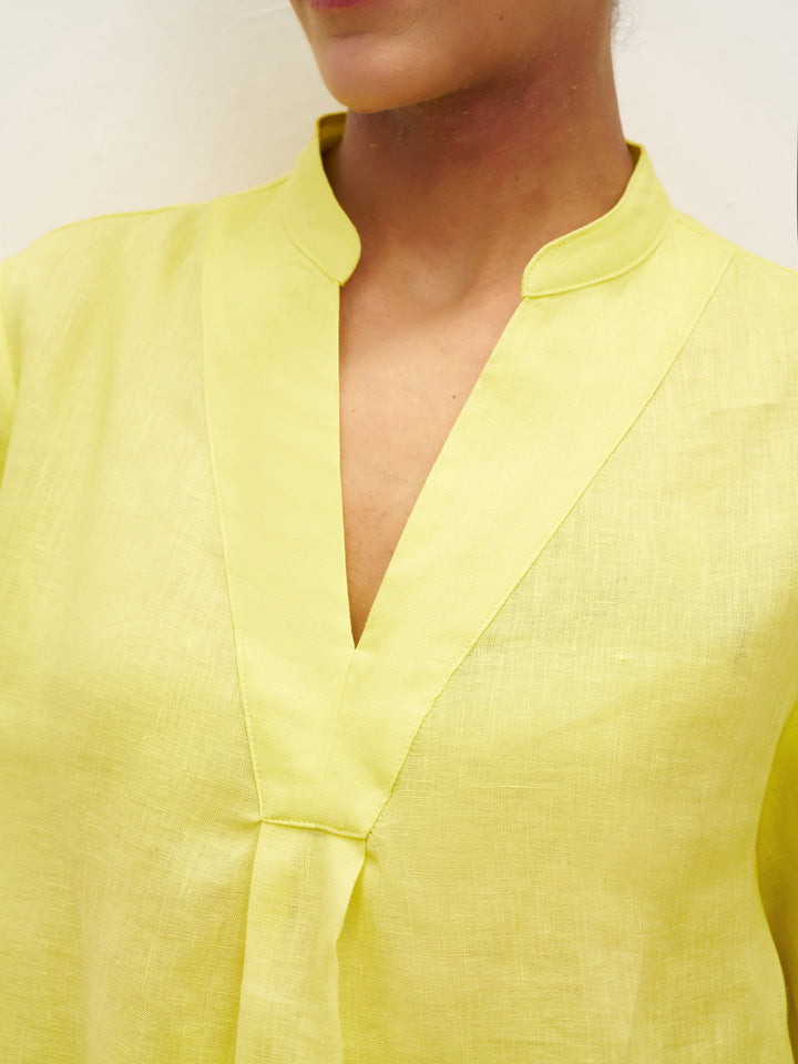 Joanna | Camicia Classica in Lino