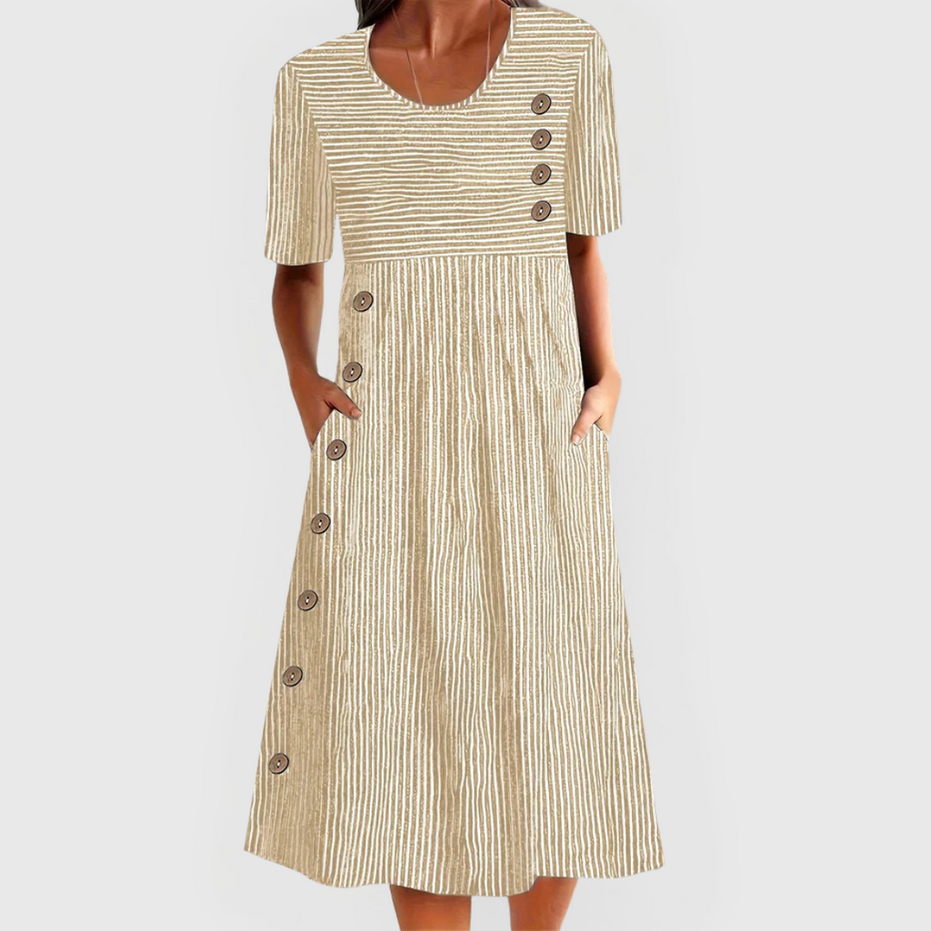 Sophia | Abito Midi Comfort Traspirante