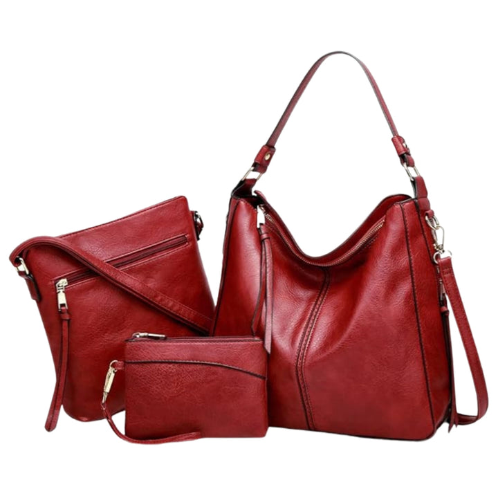 Set Hobo in Vera Pelle – 3 Pezzi