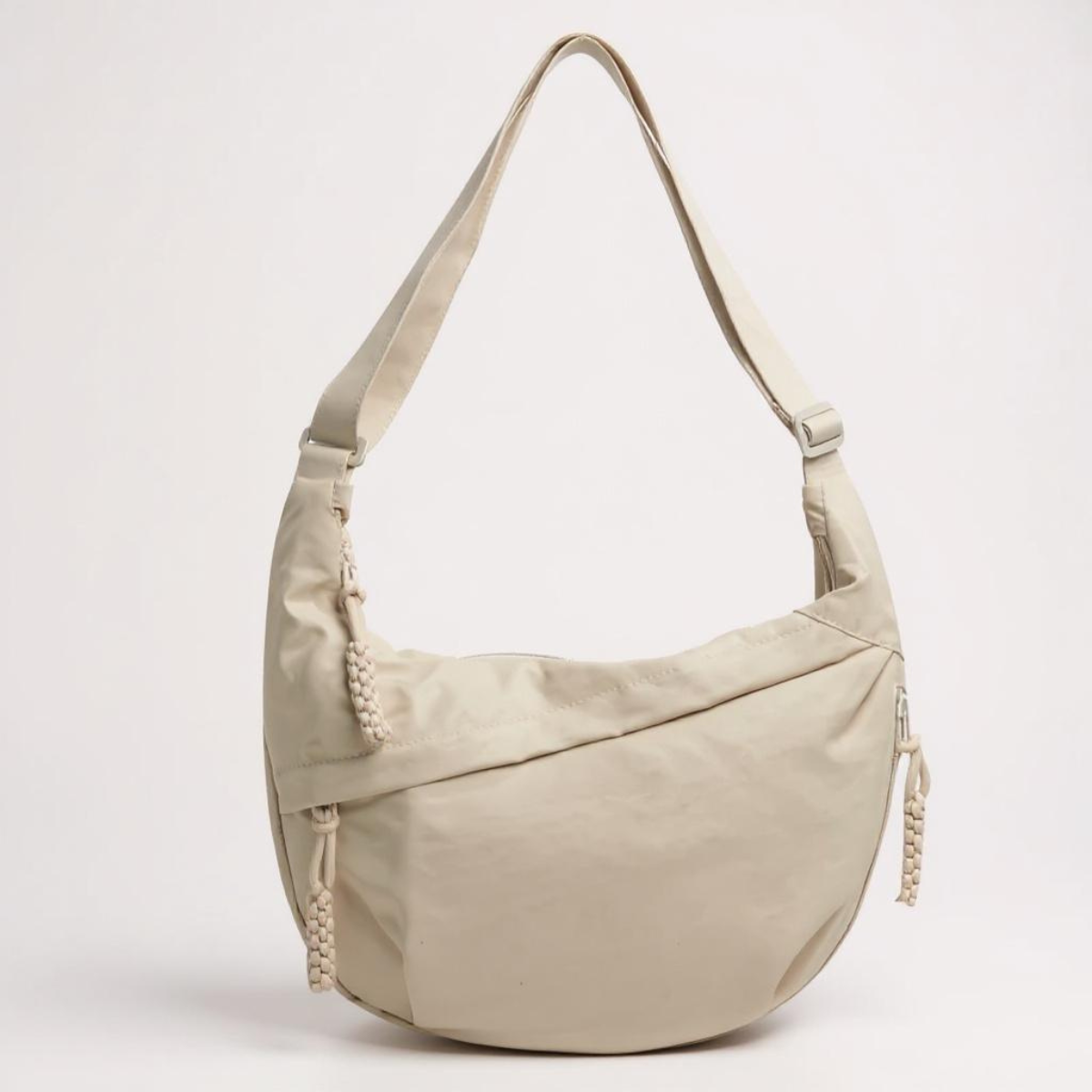 Borsa a spalla beige