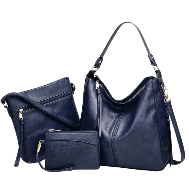 Set Hobo in Vera Pelle – 3 Pezzi