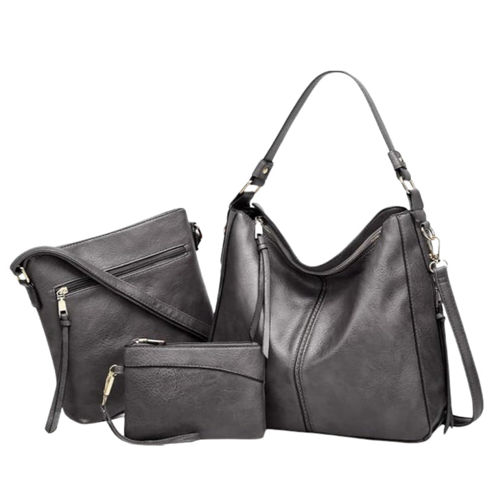 Set Hobo in Vera Pelle – 3 Pezzi