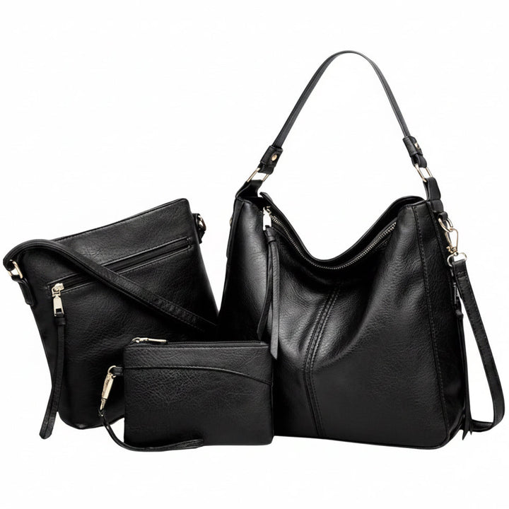 Set Hobo in Vera Pelle – 3 Pezzi