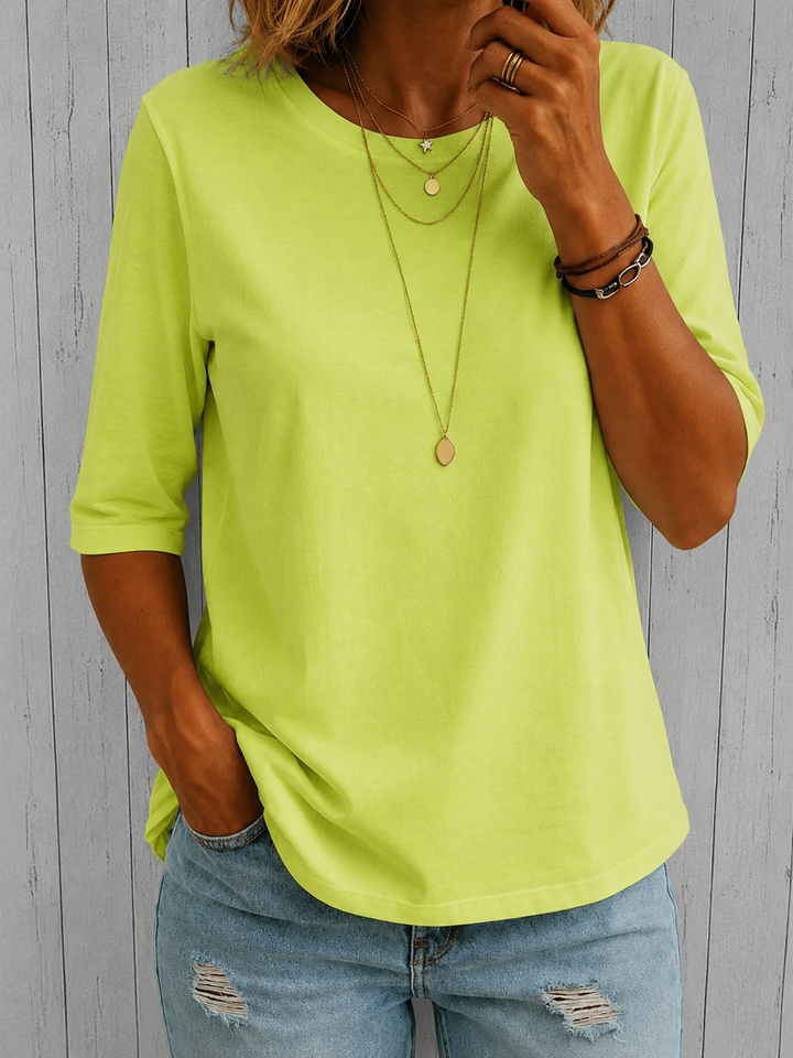 Harper | Maglia Comoda a Mezza Manica
