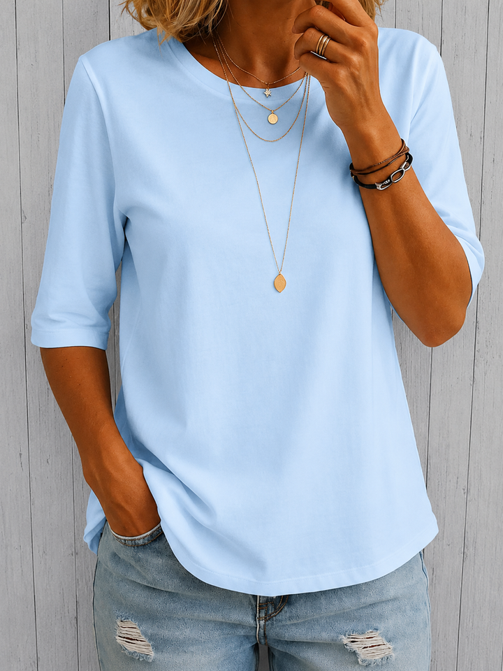 Harper | Maglia Comoda a Mezza Manica