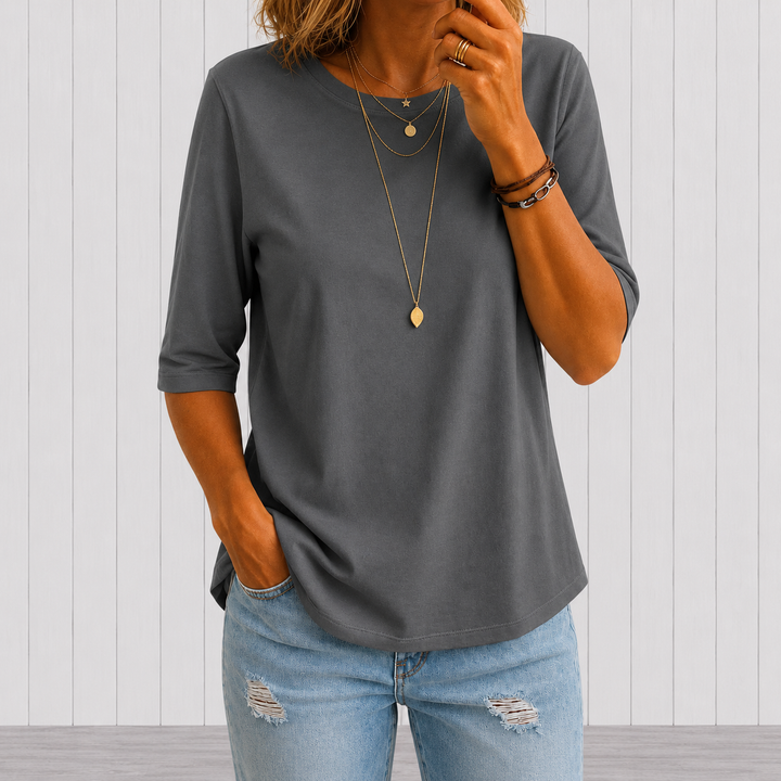 Harper | Maglia Comoda a Mezza Manica