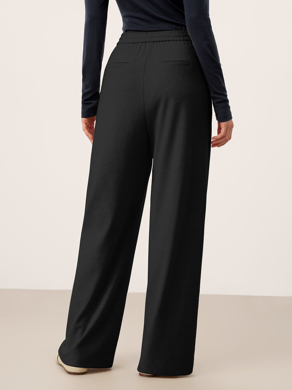 Camilla | Pantaloni Dritti in Lyocell con Pince