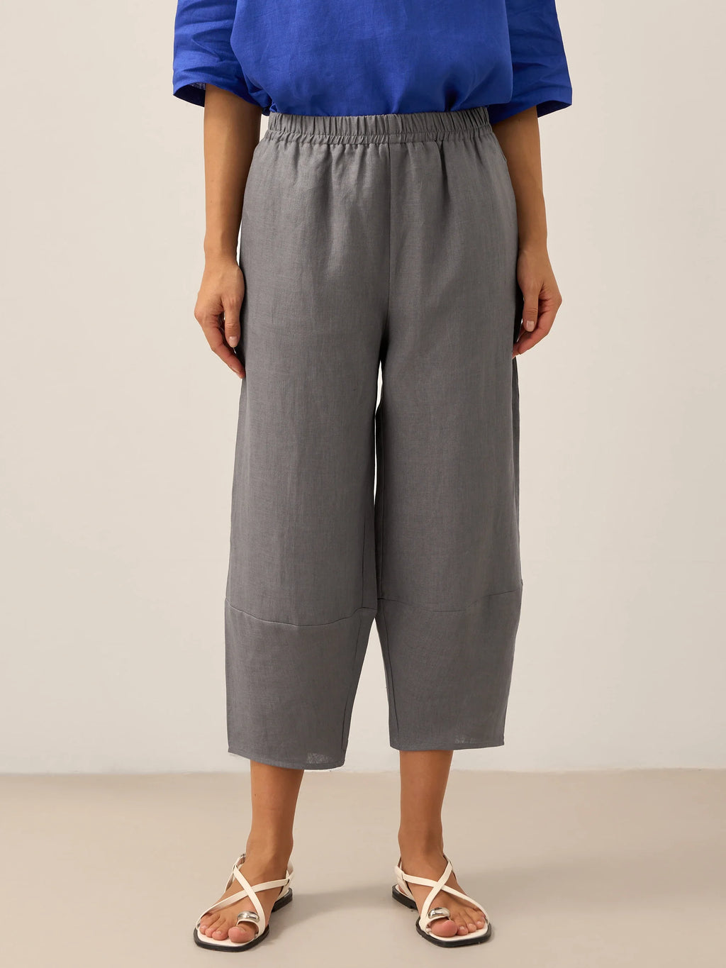 Martina | Pantaloni in Lino con Vestibilità Rilassata