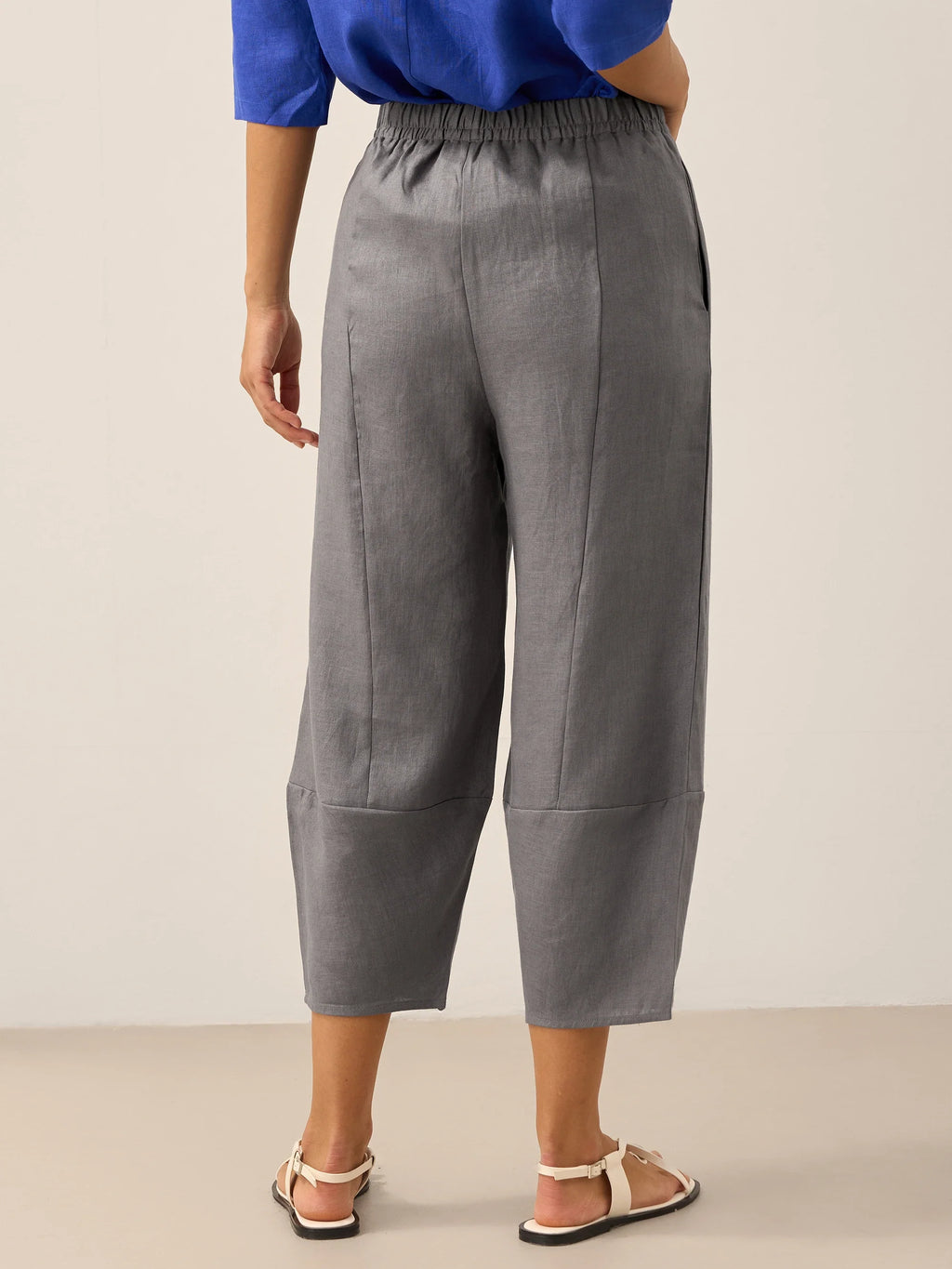 Martina | Pantaloni in Lino con Vestibilità Rilassata