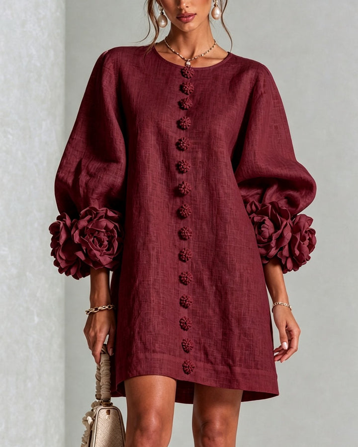Adriana abito mini Bordeaux