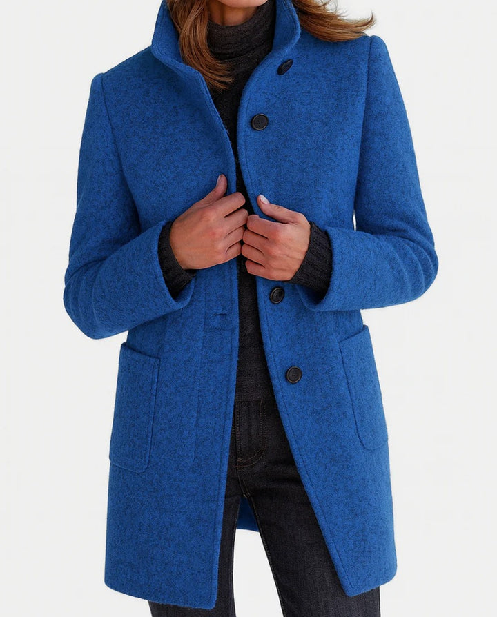 Cappotto midi Eleonora, colore blu