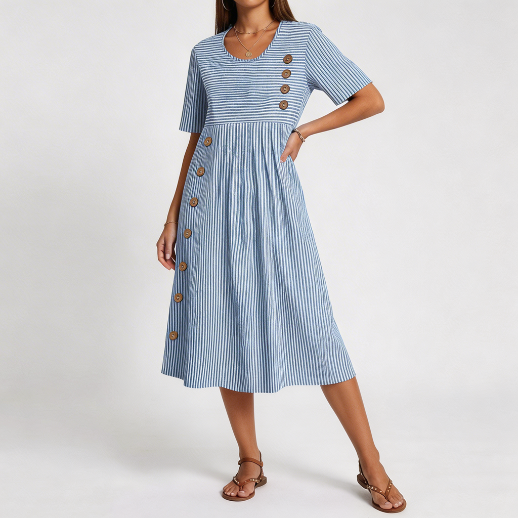 Sophia | Abito Midi Comfort Traspirante
