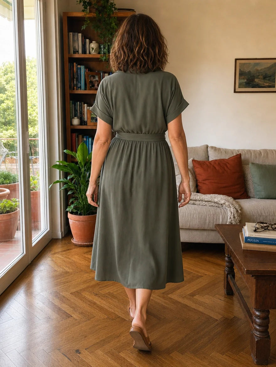 Abito Camicia Midi