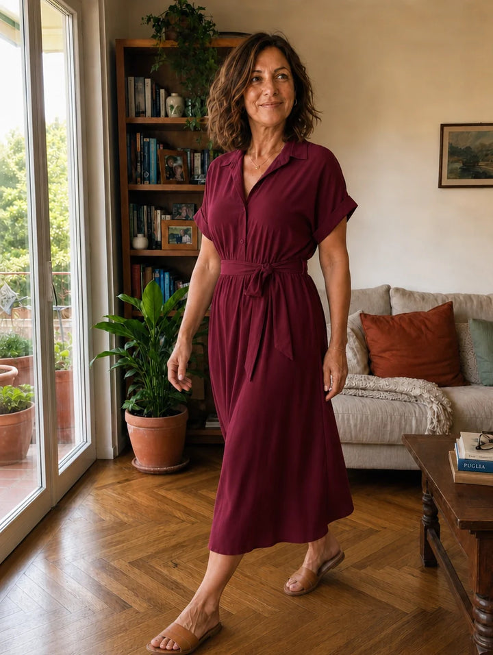 Abito Camicia Midi