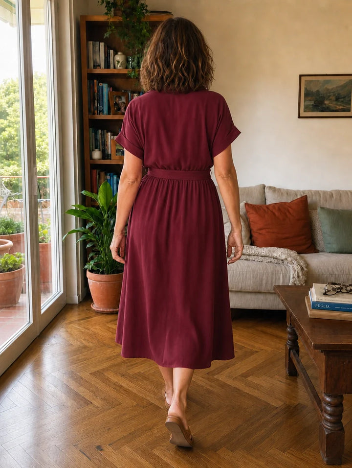 Abito Camicia Midi