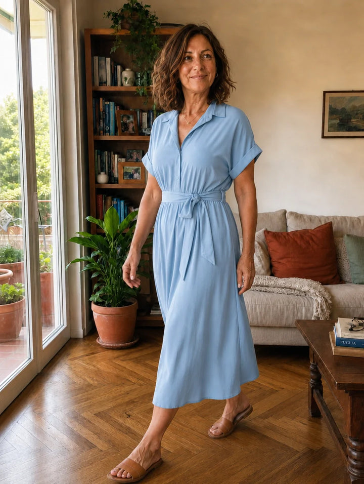 Abito Camicia Midi