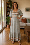 Ginevra | Abito Maxi Floreale