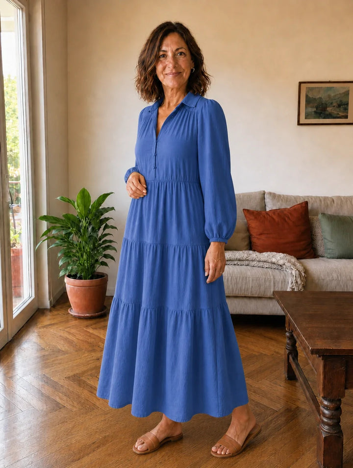 Abito Elegante a Balze