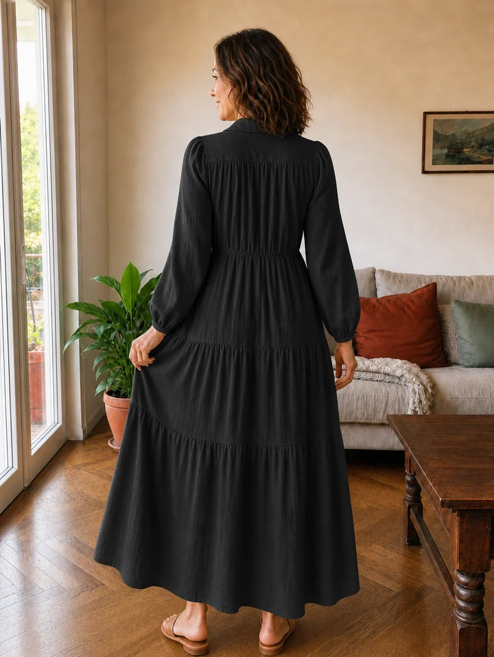 Abito Elegante a Balze