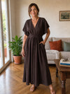 Lavinia | Abito Maxi Drappeggiato