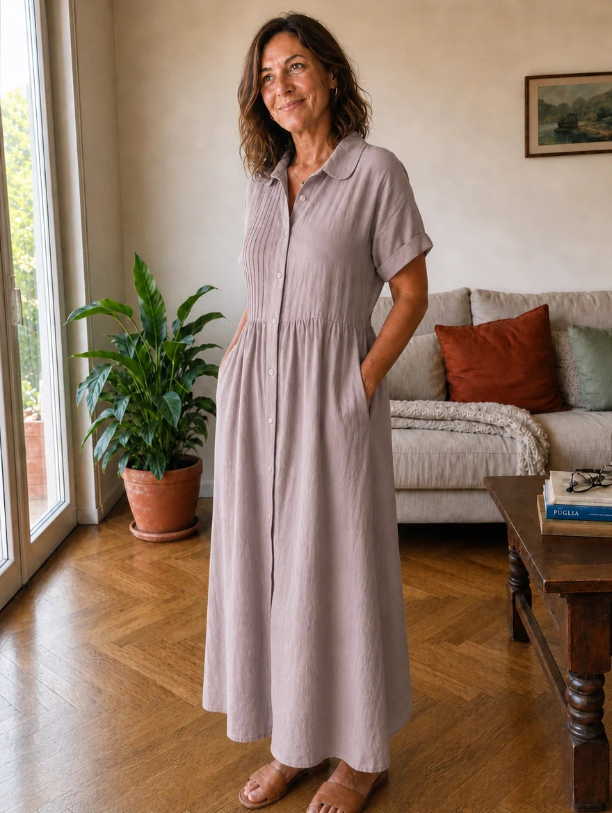 Camilla | Abito Chemisier Lungo