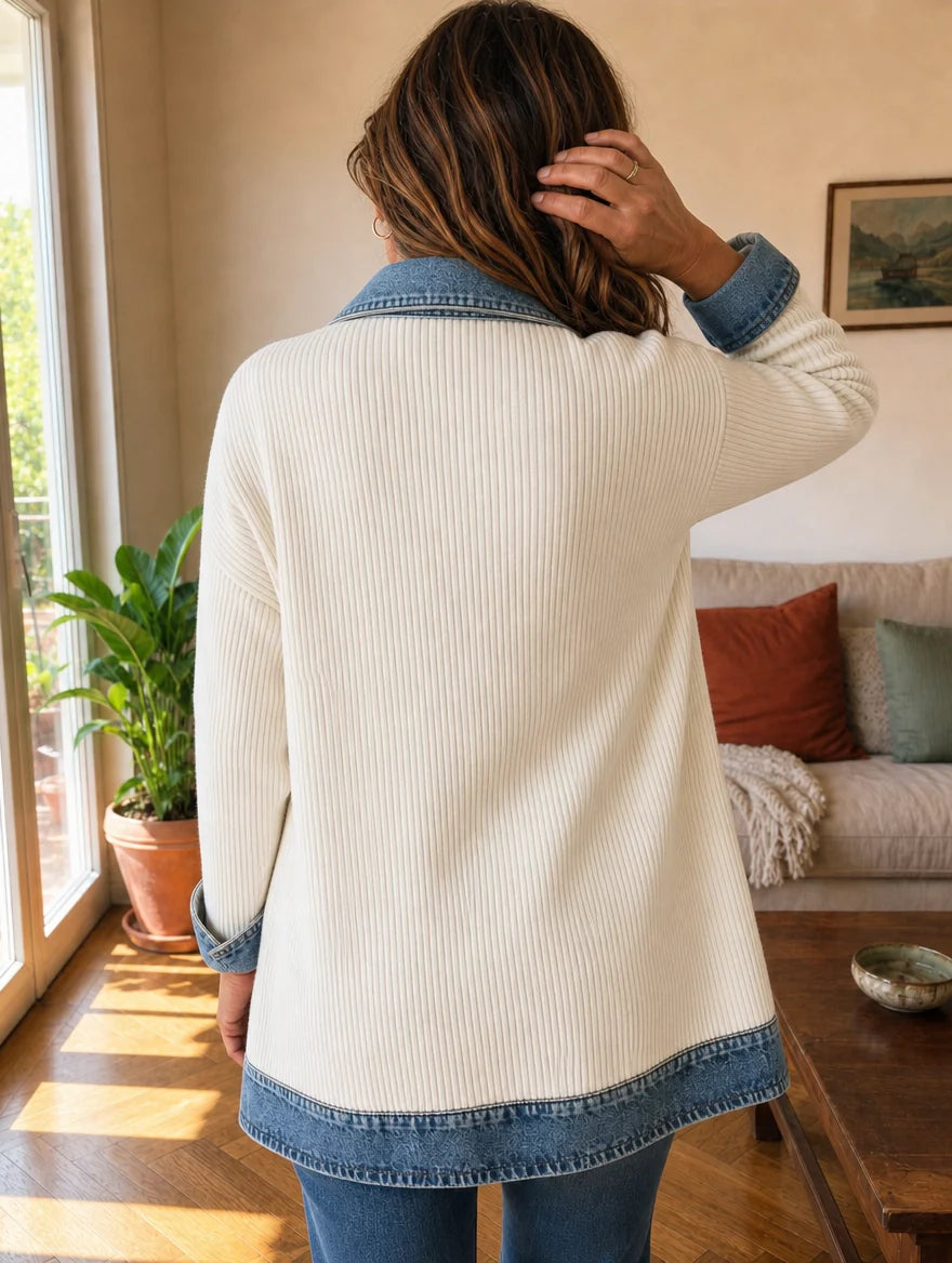 Alessia | Giacca Lunga in Maglia